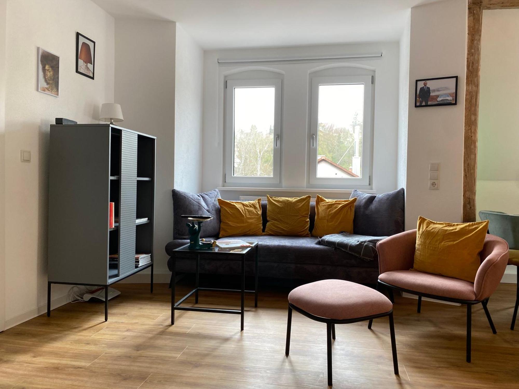 Stilvolles Appartement Im Herzen Bambergs Bagian luar foto