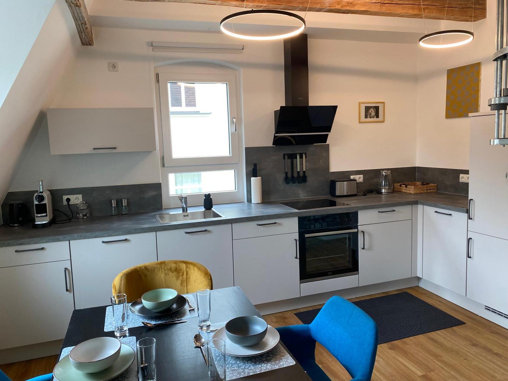 Stilvolles Appartement Im Herzen Bambergs Bagian luar foto