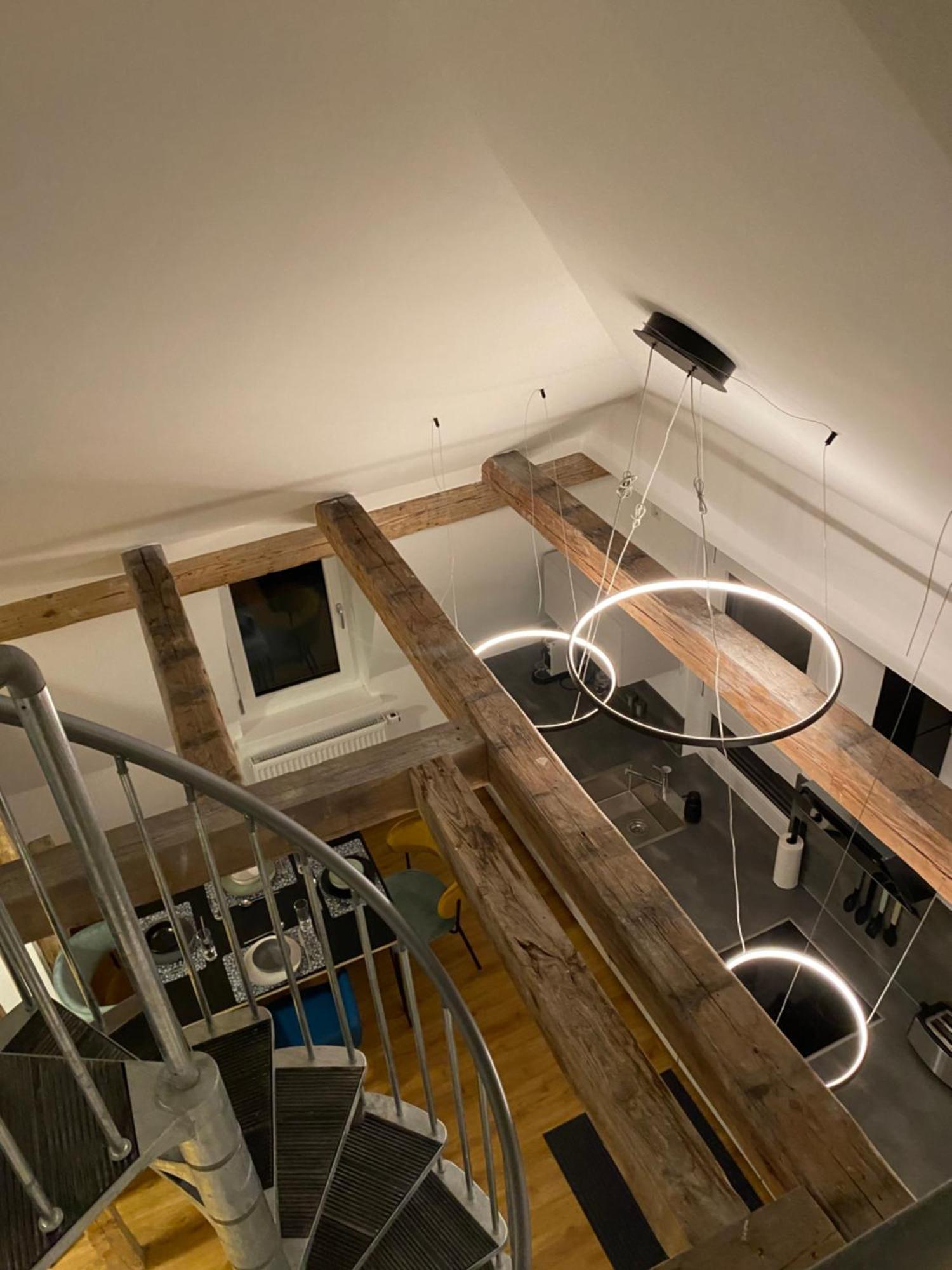 Stilvolles Appartement Im Herzen Bambergs Bagian luar foto