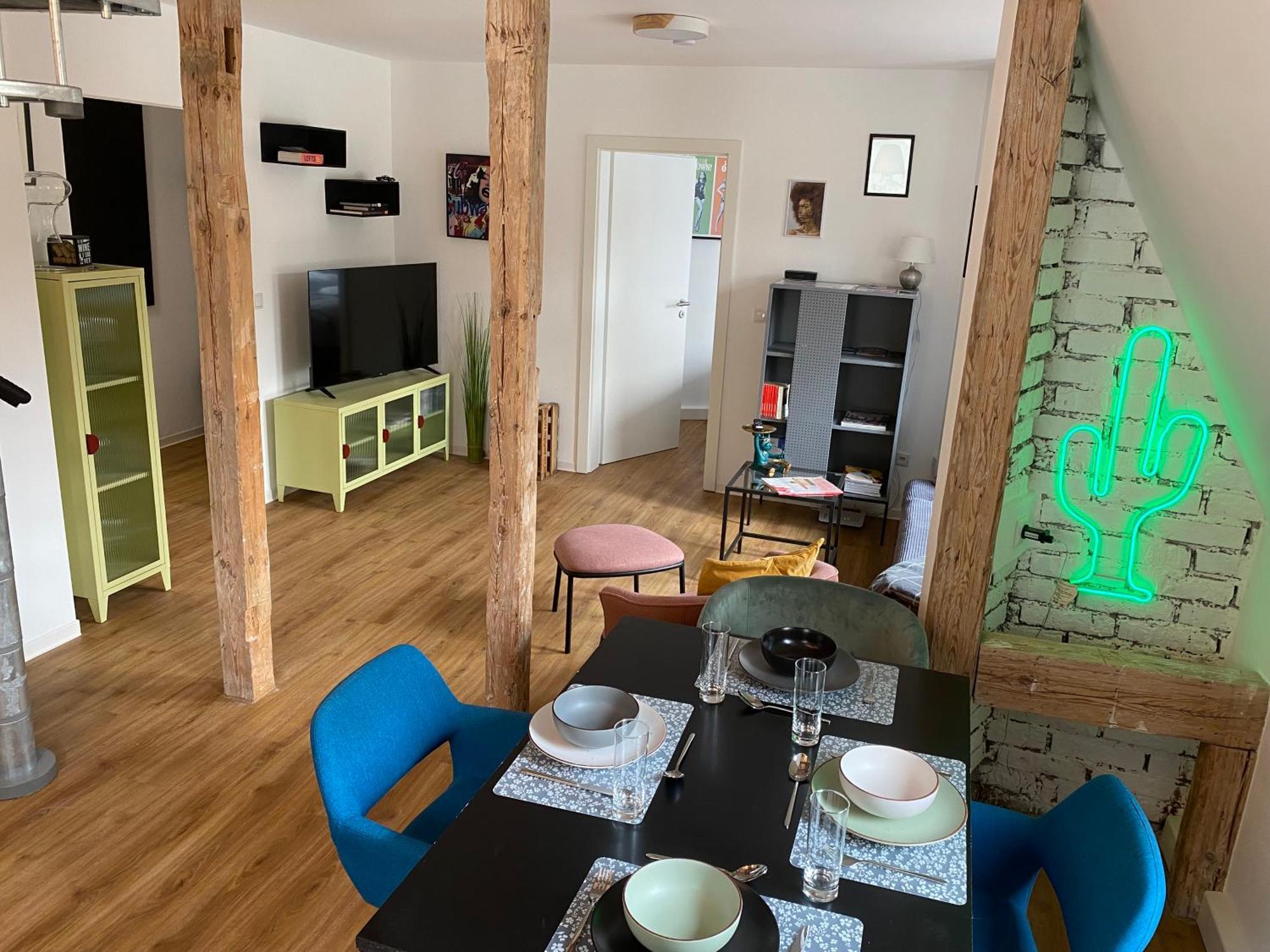 Stilvolles Appartement Im Herzen Bambergs Bagian luar foto